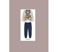 Pigiama bambino lungo in cotone invernale JURASSIC WORD 7628