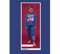 Pigiama bambino lungo in cotone invernale SONIC 4717