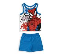 Pigiama bambino Marvel Spiderman canotta e pantaloncino in cotone stampato 6031