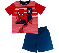 Pigiama bambino Marvel Spiderman t-shirt e pantaloncino in cotone stampato 2817