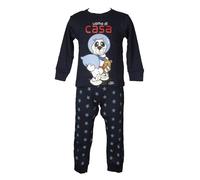 Pigiama bambino ragazzo CRAZY FARM cotone interlock invernale manica lunga collo
