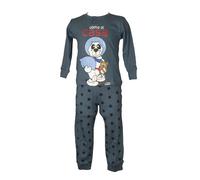 Pigiama bambino ragazzo CRAZY FARM cotone interlock invernale manica lunga collo