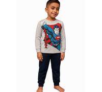 Pigiama bambino/ragazzo in caldo cotone superman 7619 (royal, 7/8 anni)