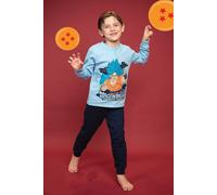 Pigiama bambino serafino lungo in cotone interlock DB40M4411 DRAGON BALL CARTOON