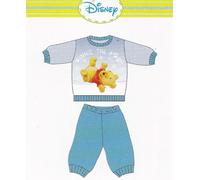 Pigiama bimba - bimbo. Maniche lunghe. Caldo cotone. DISNEY baby, WINNIE WD10681