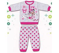 Pigiama Bimba Maniche lunghe Caldo cotone INTERLOCK DISNEY baby, MINNIE WD100508