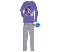 Pigiama Bimba. Maxi Blusa ML. + Leggings. Caldo cotone. DISNEY, MINNIE WD22614.