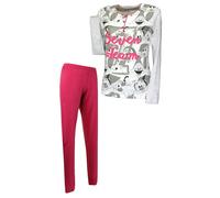 Pigiama Bimba Ragazza Disney Cotone Jersey Manica Lunga Grigio 22895