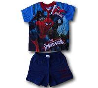 Pigiama Bimbo corto MARVEL. Mezza manica + pantalone corto. SPIDER-MAN UR91.
