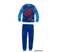 Pigiama Bimbo Spiderman Marvel 100% cotone Interlock Fluorescente al Buio Novità