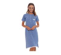 Pigiama camicia da notte / aperto DONNA 100% cotone MARISTELLA estivo CONFORMATO