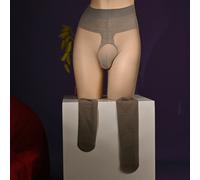 Pigiama collant uomo Sheer Elegance con un design sexy trasparente