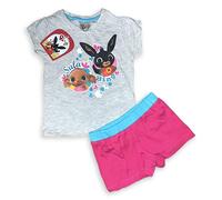 Pigiama corto bambina Bing completo t-shirt e pantaloncino in cotone 3109