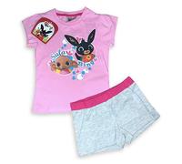 Pigiama corto bambina Bing completo t-shirt e pantaloncino in cotone 3109