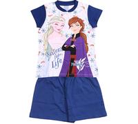 PIGIAMA CORTO BAMBINA COTONE FROZEN ELSA E ANNA 6894