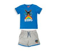 Pigiama corto bambino Bing completo t-shirt e pantaloncino in cotone 5200