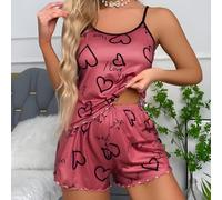 Pigiama corto da donna I-30565 - Rosa / XXL KP30565