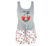 Pigiama Corto Donna Disney Mickey Mouse Canotta e Pantaloncino in Cotone 4971