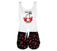 Pigiama corto donna Disney Mickey Mouse canotta e pantaloncino in cotone 4971