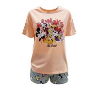 Pigiama corto donna Disney Mickey Mouse t-shirt e short in cotone estivo 6093
