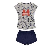 Pigiama corto donna Disney Minnie Mouse t-shirt e pantaloncino in cotone 3985