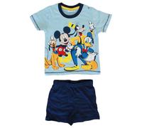 Pigiama Corto Neonato 100% cotone Mickey&Friends Estivo Fresco