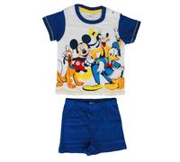 Pigiama Corto Neonato 100% cotone Mickey&Friends Estivo Fresco