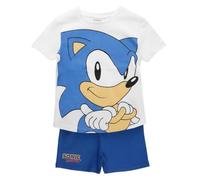 Pigiama corto Sonic bambino e ragazza per estate - Pigiama corto Sonic a due pezzi, sonic, 6 anni