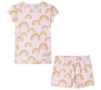 Pigiama da Bambina a Maniche Corte Rosa Tenue 92