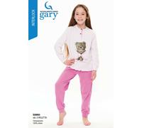 Pigiama da bambina in CALDO cotone Gary S20003 - 30003