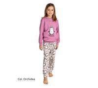 Pigiama da bambina in jersey di caldo cotone Gary 2020 - 3020