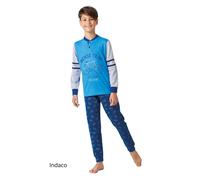 Pigiama da bambino in jersey di cotone Il Granchietto GP4145
