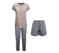 Pigiama da Donna 100% Cotone DeFonseca Art. 7302 Rosa S