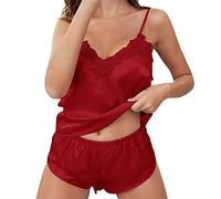 Pigiama da donna in cotone, buona vestibilità, a maniche lunghe, caldo, set con tasche, pigiameria a quadri, pigiameria, biancheria da notte, biancheria da notte, kimono e pantaloni lunghi, Colore