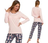 Pigiama da donna MORAJ 5000-002 pigiama lungo Pantaloni pigiama in cotone 2...