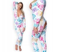 PIGIAMA DA DONNA REGALO DI SAN VALENTINO PER UNA BAMBINA CON PATTA A FARFALLA XL