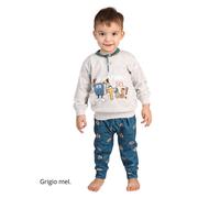 Pigiama da neonato in jersey di cotone caldo Gary 1023