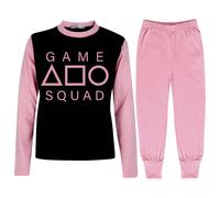 Pigiama Da Notte Per Bambine Rosa Game Squad Cosplay Set Di 2 Pezzi