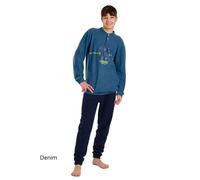 Pigiama da ragazzo in CALDO cotone lanato Martellina M4010