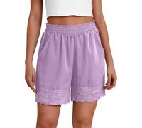 Pigiama da uomo pantaloncini da uomo abbigliamento casual seduto per l'uso quotidiano. Perfetto per attività in primavera, estate ideale con sandali per un comodo relax.Pantaloncini uomo Jack, Lilla