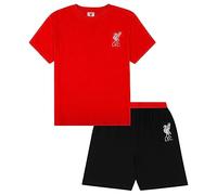 Pigiama da uomo ufficiale Liverpool Football Club corto LFC, Rosso, M