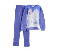 Pigiama Disney Frozen Bambina Caldo Cotone Interlock (3132) 100% Cotone