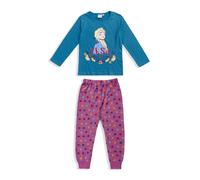 Pigiama Disney Frozen Elsa maniche lunghe bambina ufficiale in cotone 5528