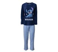 Disney Pigiama Lilo e Stitch Donna Ragazza Lungo Tg. L Invernale in Pile 6953