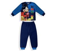 Pigiama Disney Mickey Mouse lungo ufficiale maniche lunghe in pile bambino 5956