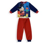 Pigiama Disney Mickey Mouse lungo ufficiale maniche lunghe in pile bambino 5956
