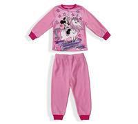 Pigiama Disney Minnie Mouse invernale maniche lunghe bambina in pile bimba 5959