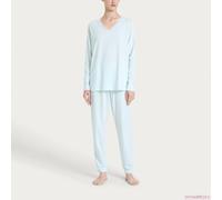Pigiama Donna 100% Cotone scollo a V Ragno DP26N2