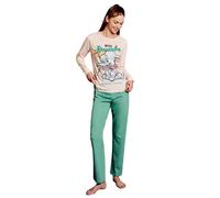 Pigiama donna a manica lunga in jersey di cotone Disney Dumbo DYD3831