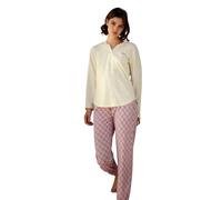 Pigiama donna a manica lunga in jersey di cotone Jadea 3235